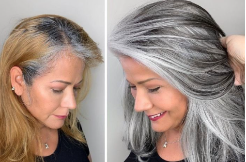 Stralend mooi grijs – heb lef om je grijze haren te tonen