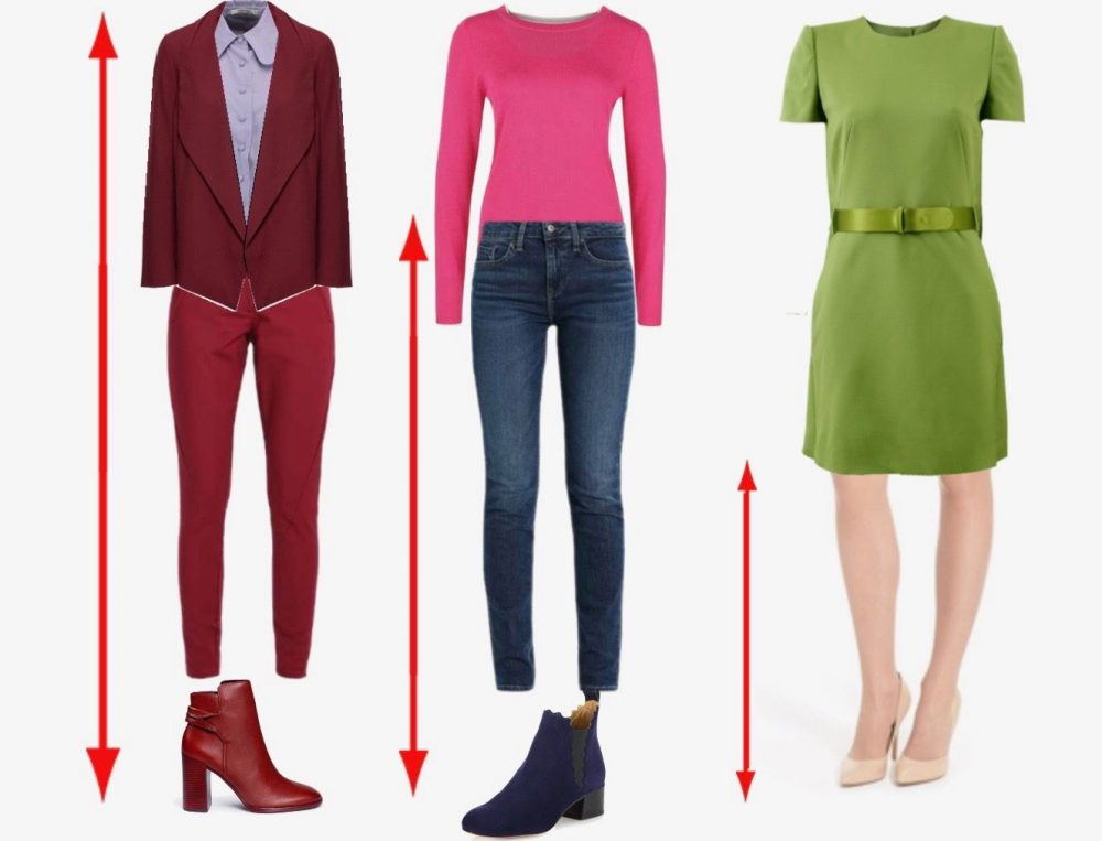 Verticale lijnen verlengen en versmallen – lijnen in kleding (1)