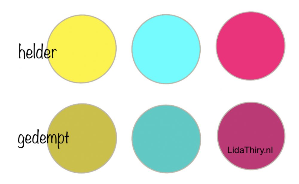 Je kleurtype ontdekken in vier stappen – helder of gedempt (1)