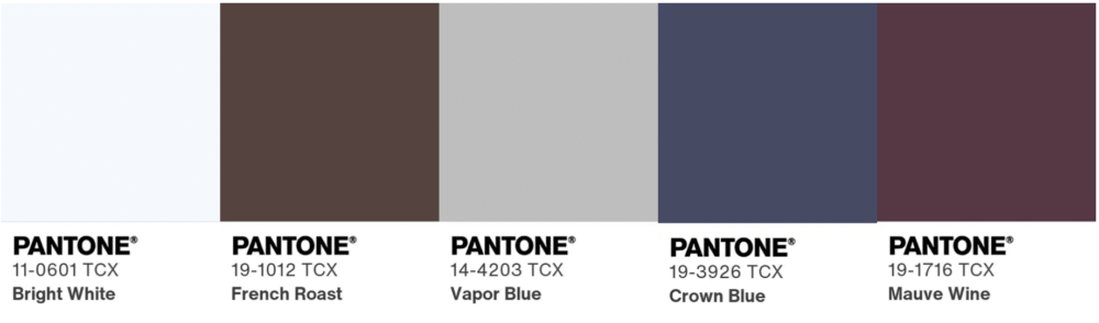 Modekleuren Herfst-Winter 2025-2026