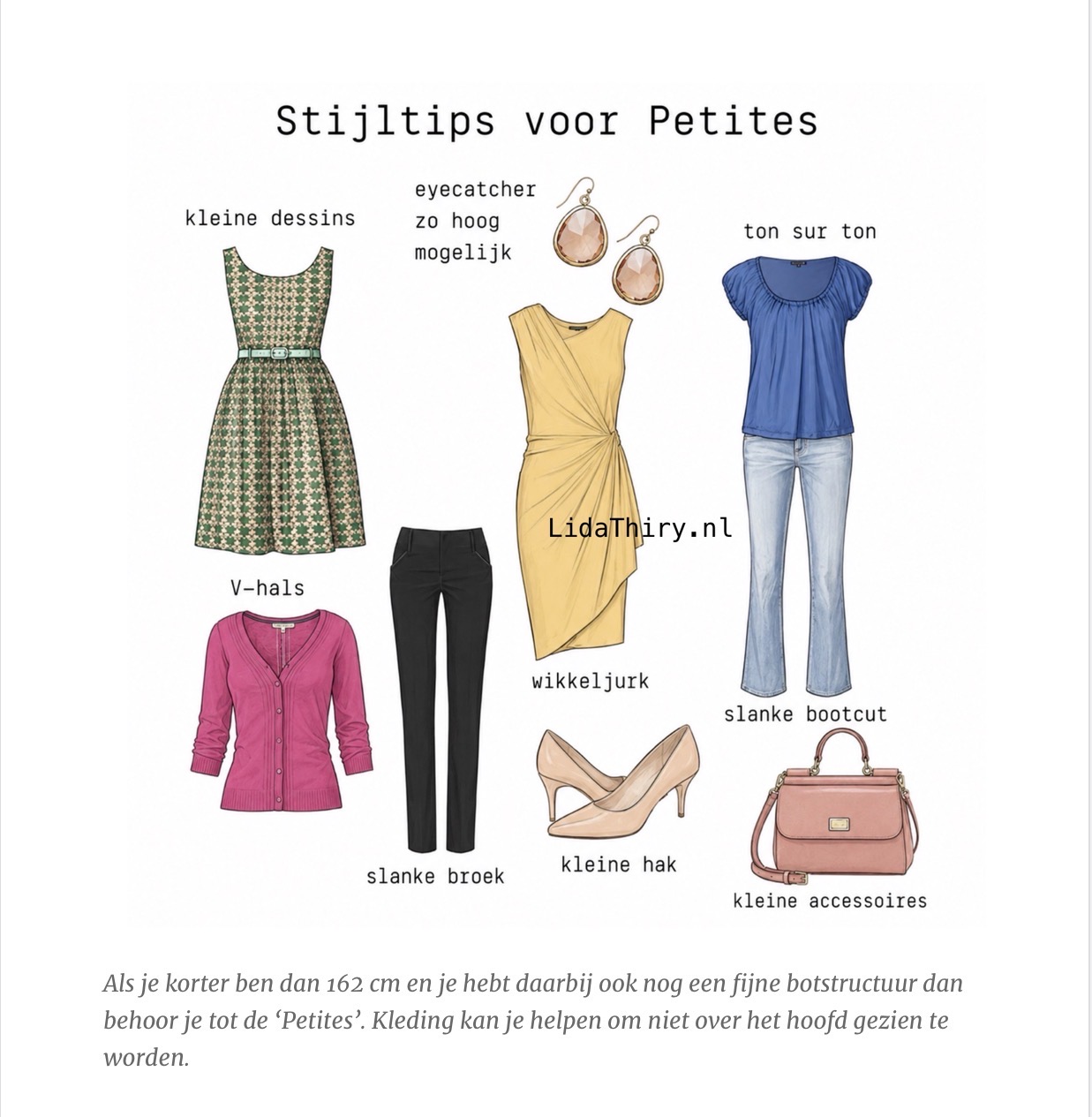 Tien stijltips voor Petites